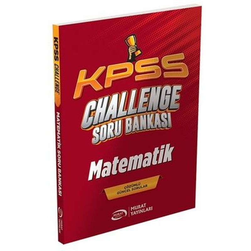 KPSS Matematik CHALLENGE Soru Bankası | Murat Yayınları (İnce Kapak)