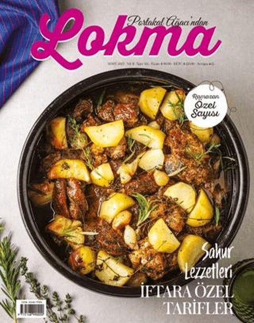 Lokma Aylık Yemek Dergisi Sayı: 124 Mart 2025 | Lokma Dergisi (Ciltsiz)