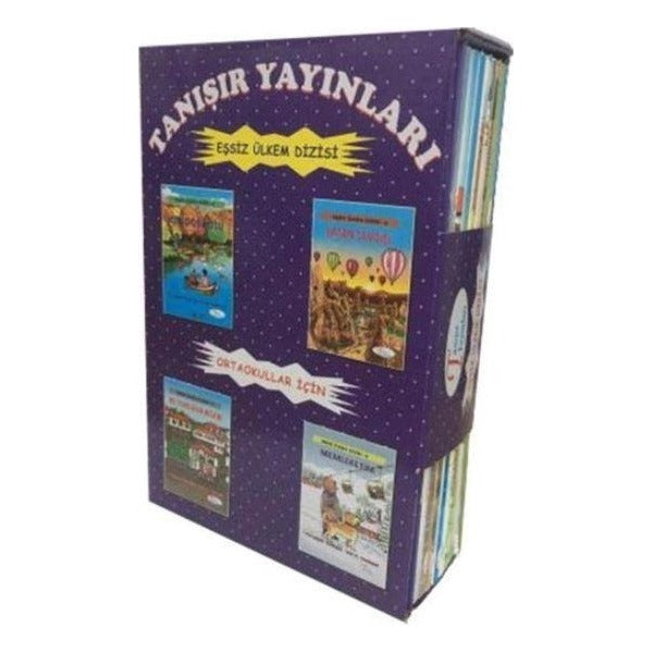 Eşsiz Ülkem Dizisi 8 Kitap Set