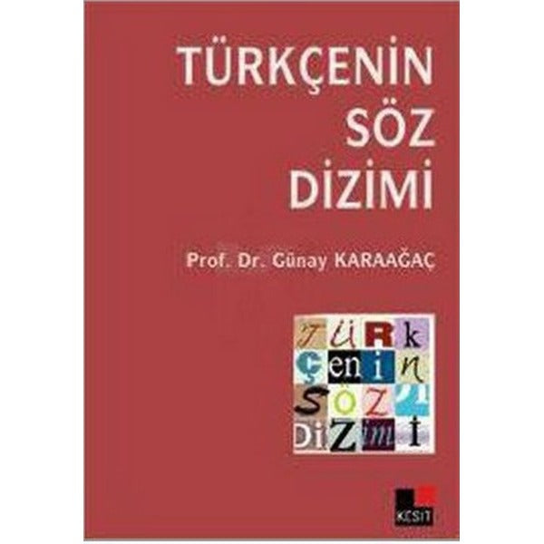 Türkçenin Söz Dizimi | Kesit Yayınları (İnce Kapak)