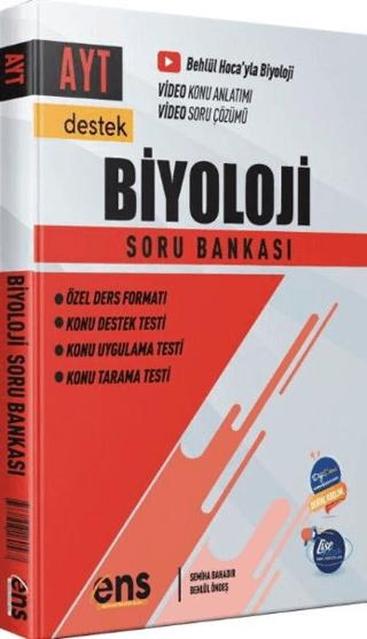 AYT Biyoloji Destek Soru Bankası | ENS Yayınları (Ciltsiz)