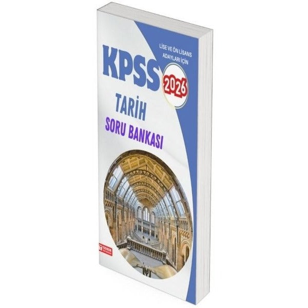 2026 KPSS Lise - Önlisans Tarih Soru Bankası | Teorem Yayınları (İnce Kapak)