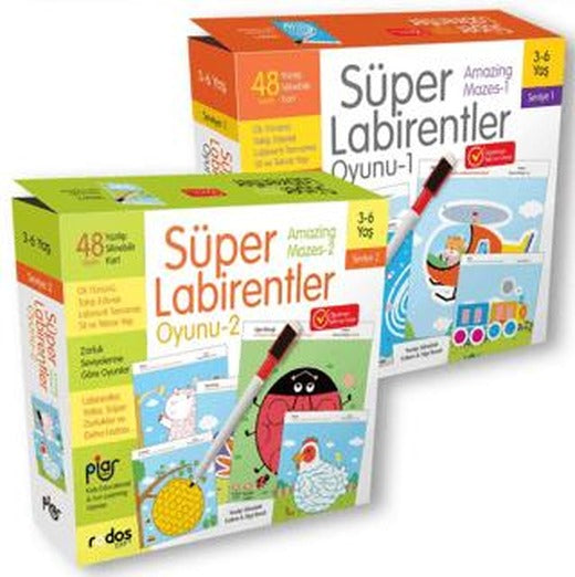 Süper Labirentler | Piar Kids (Ciltsiz)