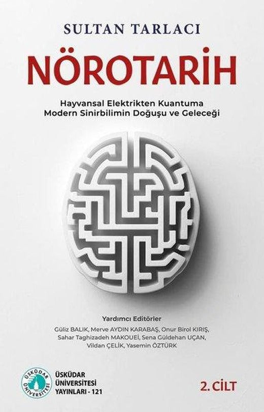 Nörotarih 2. Cilt - Hayvansal Elektrikten Kuantuma Modern Sinirbilimin Doğuşu ve Geleceği | Üsküdar Üniversitesi Yayınları (İnce Kapak)