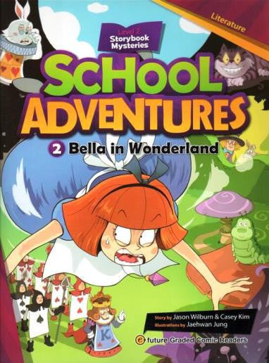 Bella in Wonderland +CD (School Adventures.2) - Jason Wilburn kitap kapağı