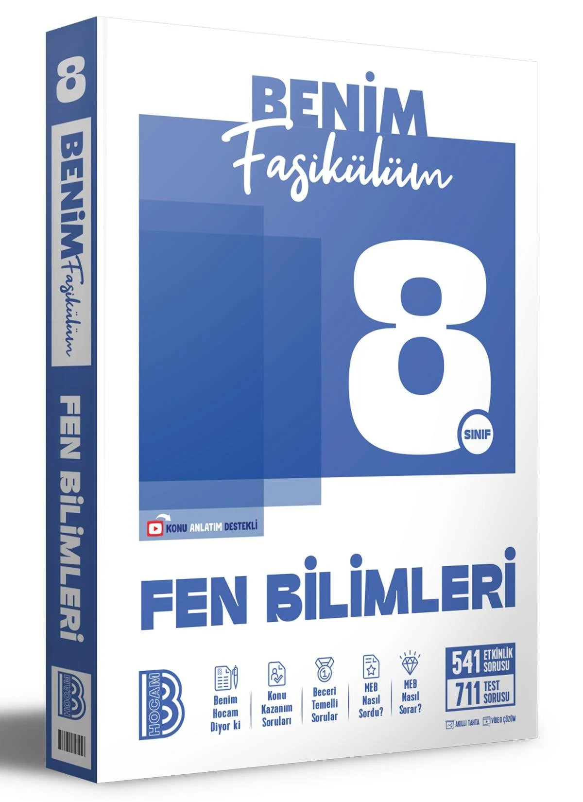 Benim Hocam 8. Sınıf Fen Bilimleri Benim Fasikülüm Benim Hocam Yayınları kitap kapağı