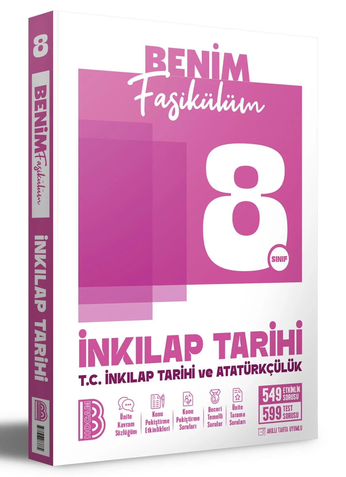 Benim Hocam 8. Sınıf İnkılap Tarihi Fasikülüm Benim Hocam Yayınları - Kolektif kitap kapağı