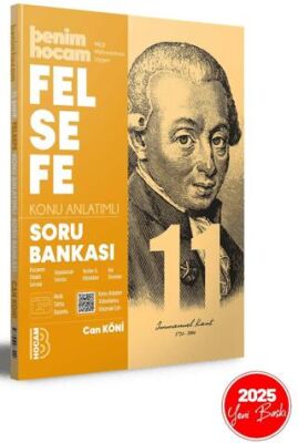 Benim Hocam Yayınları 2025 11. Sınıf Felsefe Konu Anlatımlı Soru Bankası 9786256073449 - Can Köni kitap kapağı