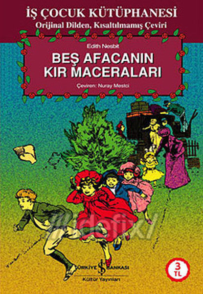 Beş Afacanın Kır Maceraları - Edith Nesbit kitap kapağı