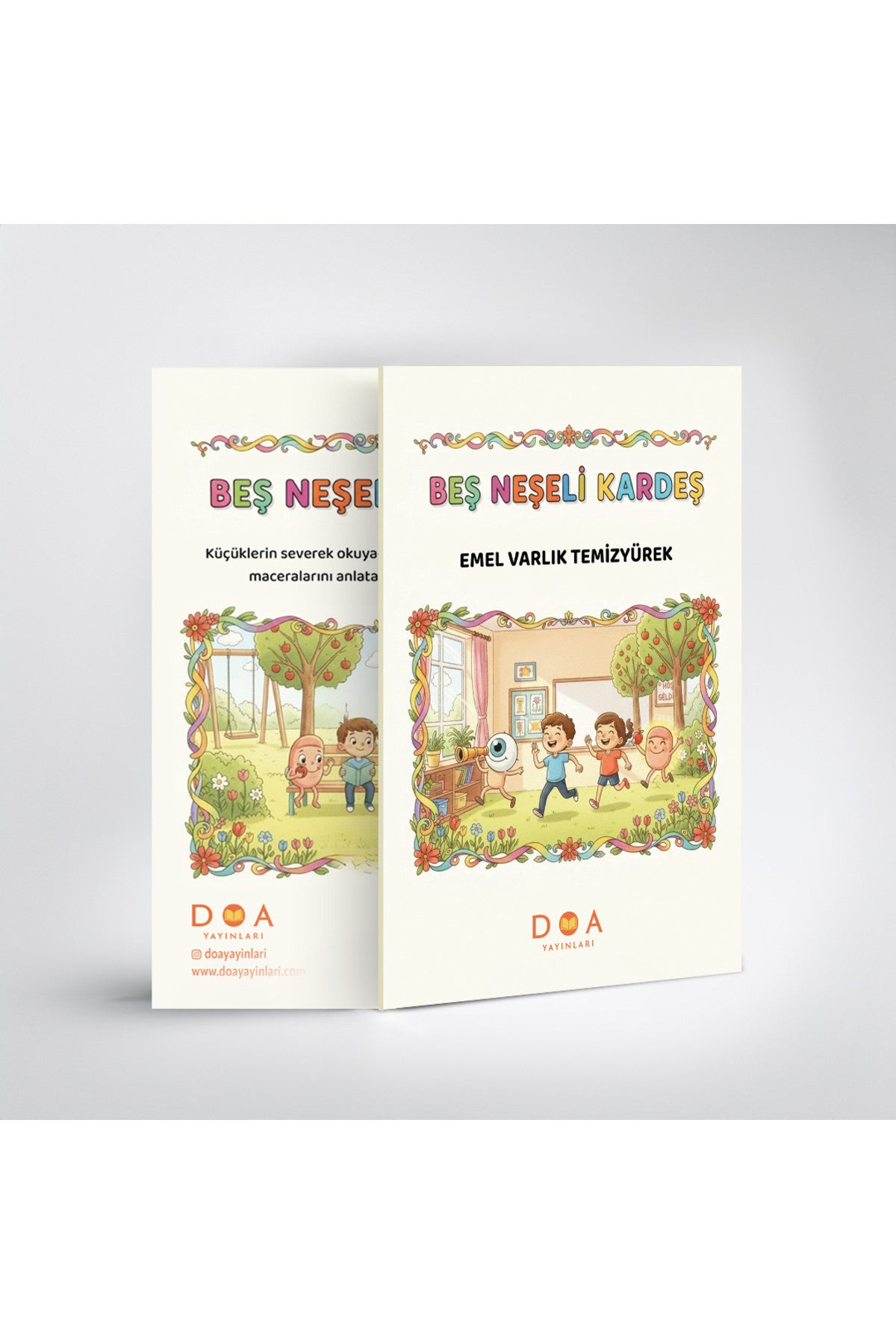 Beş Neşeli Kardeş - Emel Varlık Temizyürek kitap kapağı