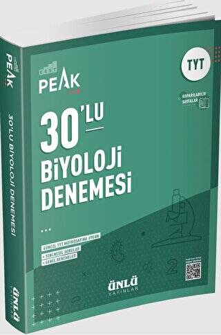 BEST PEAK 30l`u TYT Biyoloji Branş Denemesi - Kolektif kitap kapağı