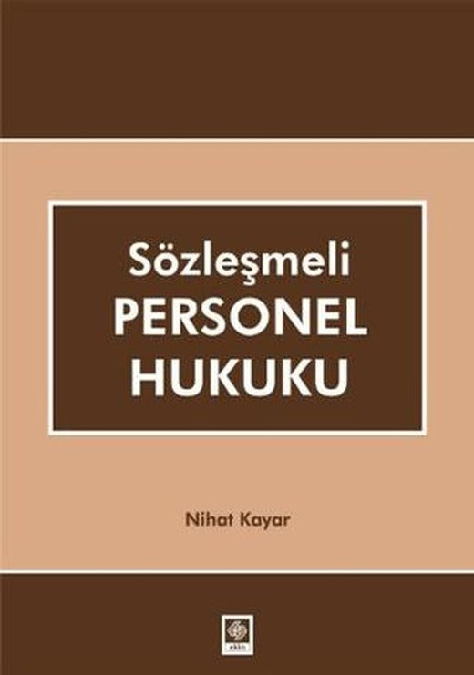 Sözleşmeli Personel Hukuku