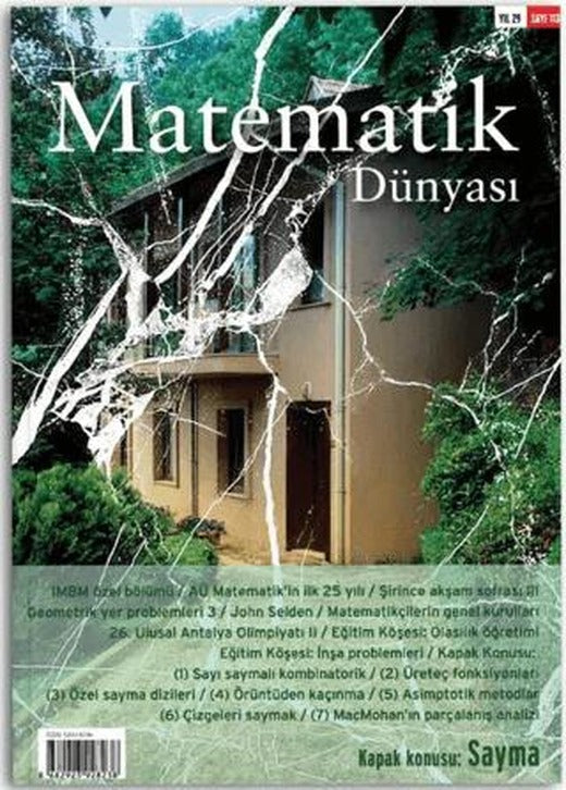 Matematik Dünyası Dergisi Sayı: 113 | Nesin Yayınevi (Ciltsiz)