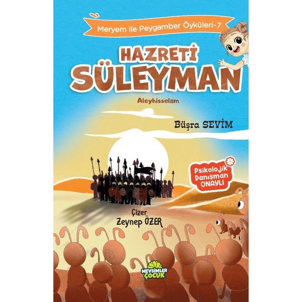 Hazreti Süleyman Aleyhisselam - Meryem İle Peygamber Öyküleri 6 | Mevsimler Çocuk (İnce Kapak)