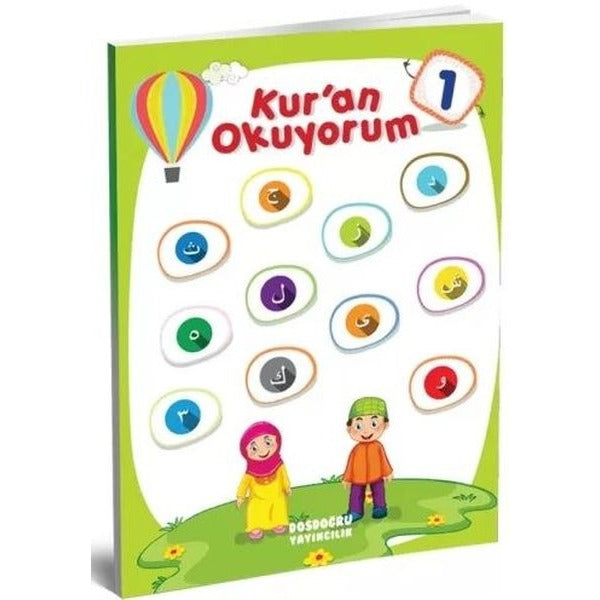 Kur'an Okuyorum 1 | Dosdoğru Yayıncılık (İnce Kapak)