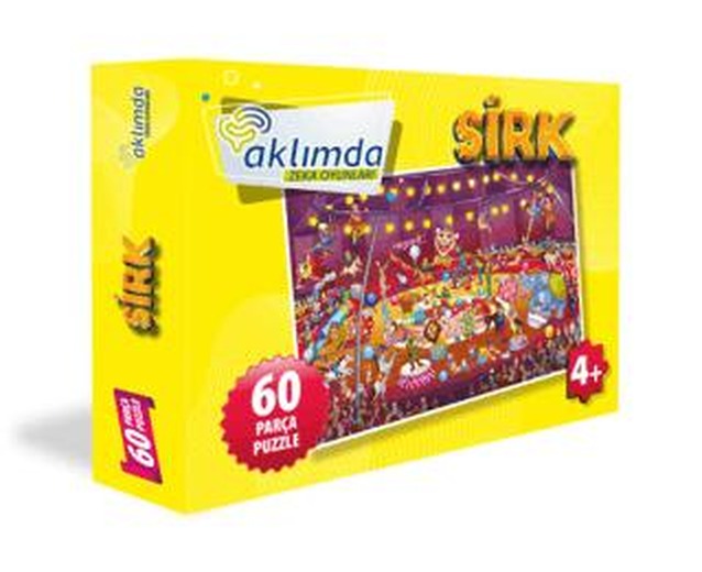 60 Parça Puzzle - Sirk | Aklımda Zeka Oyunları