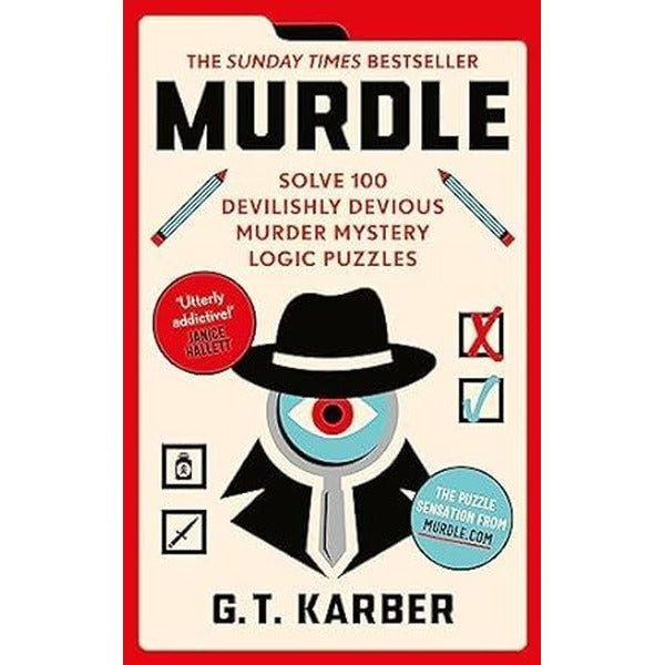 Murdle : #1 Sunday Times Bestseller: Solve 100 Devilishly Devious Murder Mystery Logic Puzzles | Profile Books (İnce Kapak)