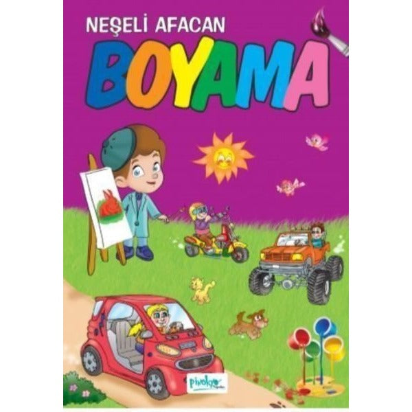 Neşeli Afacan Boyama Kitabı | Pinokyo
