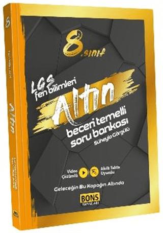 8. Sınıf Fen Bilimleri Soru Bankası | Bons Yayınları (Ciltsiz) - Resim 1
