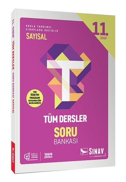 Sınav 11. Sınıf Tüm Dersler Sayısal Soru Bankası | Sınav Dergisi Yayınları (İnce Kapak) - Resim 1