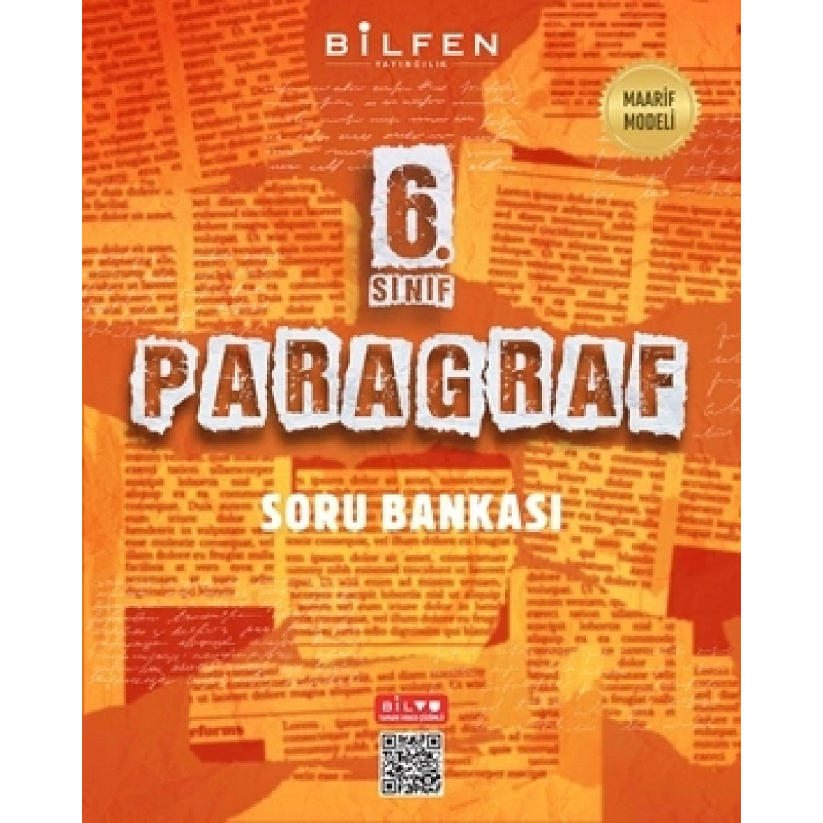Bilfen Yayınları 6. Sınıf Paragraf Soru Bankası kitap kapağı