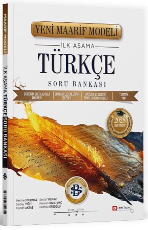 Bilgi Sarmal 2028 YKS TYT AYT Türkçe İlk Aşama Soru Bankası Bilgi Sarmal Yayınları kitap kapağı