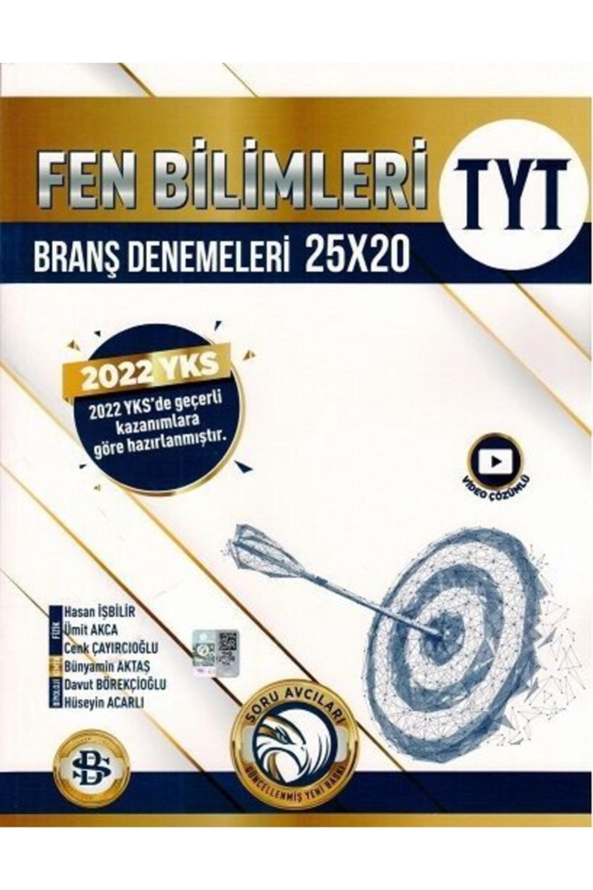 Bilgi Sarmal Tyt Fen Bilimleri Branş Denemeleri 2022 kitap kapağı