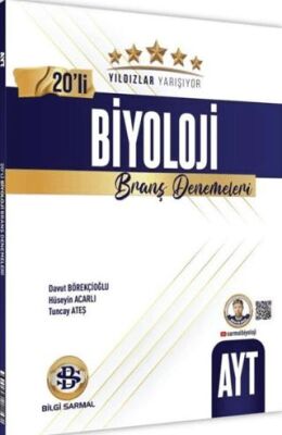 AYT Biyoloji Yıldızlar Yarışıyor 20 li Branş Denemesi - Kolektif kitap kapağı