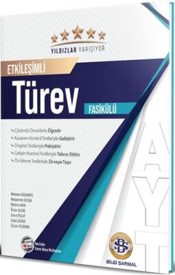 AYT Türev Yıldızlar Yarışıyor Etkileşimli Fasikülü - Kolektif kitap kapağı