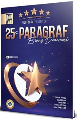 TYT AYT Paragraf Yıldızlar Yarışıyor 25 li Branş Denemesi - Kolektif kitap kapağı