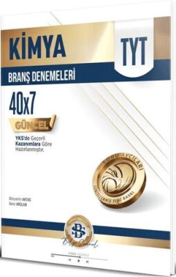 TYT Kimya 40x7 Branş Denemeleri - Kolektif kitap kapağı