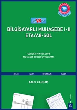 Bilgisayarlı MuhasebeI-II ETA V.8 SQL - Adem Yıldırım kitap kapağı