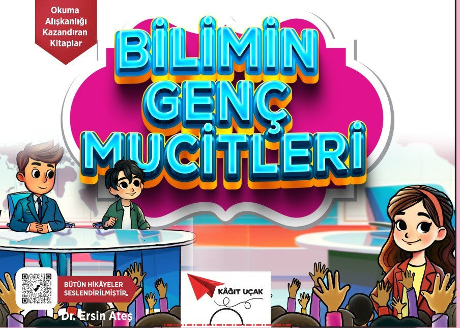 Bilimin Genç Mucitleri kitap kapağı
