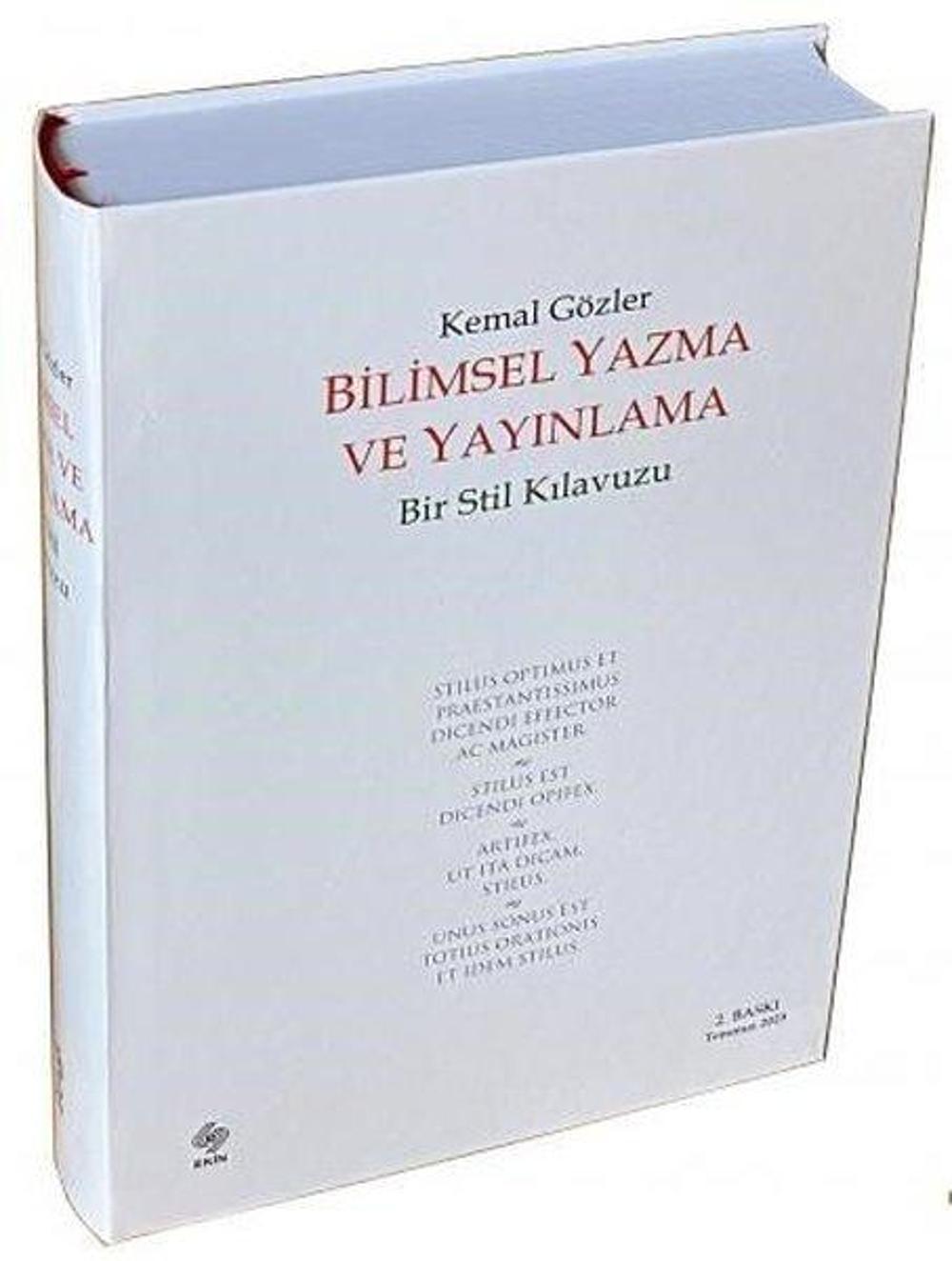 Bilimsel Yazma ve Yayınlama Bir Stil Kılavuzu | Ekin Basım Yayın