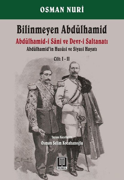 Bilinmeyen Abdülhamid Cilt 1-2 - Osman Nuri kitap kapağı