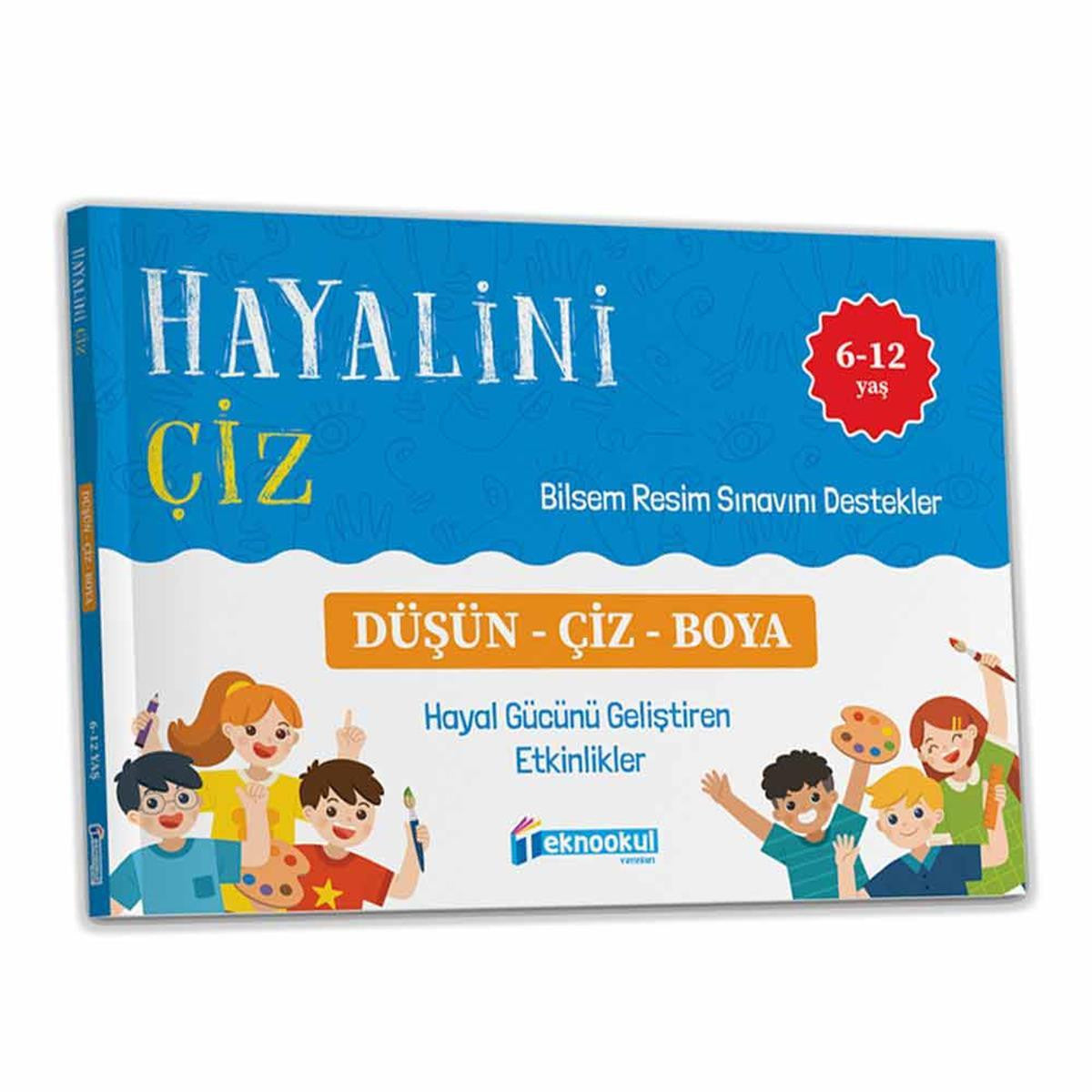 Bilsem Hazırlık Hayalini Çiz Resim Kitabı kitap kapağı