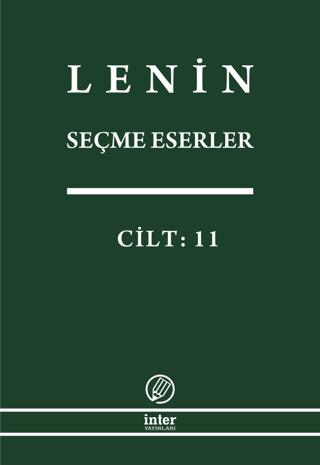 Lenin Seçme Eserler Cilt: 11 | İnter Yayınları (Ciltsiz) - Resim 1