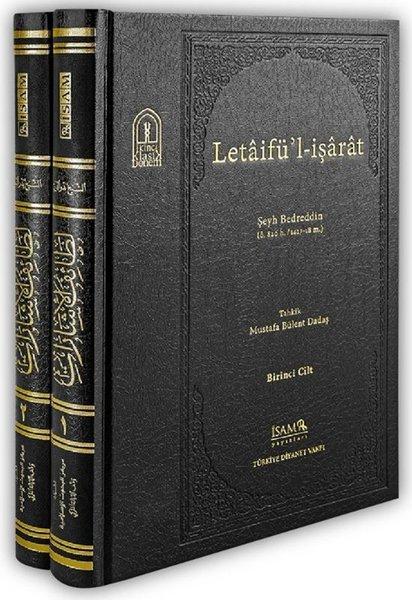 Letaifü'l-İşarat Şeyh Bedreddin Seti - 2 Kitap Takım | İsam Yayınları (Ciltli) - Resim 1