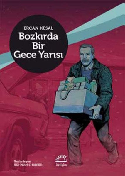 Bozkırda Bir Gece Yarısı - Ercan Kesal kitap kapağı