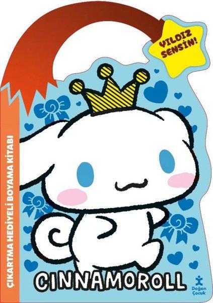 Cinnamoroll - Yıldız Sensin! Çıkartma Hediyeli Boyama Kitabı | Doğan Çocuk (İnce Kapak) - Resim 1