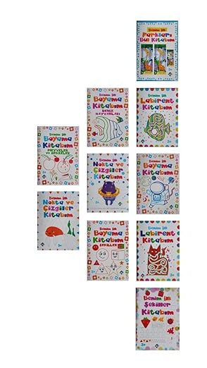 Burhan Yayınları 3+ Yaş Çocuklar İçin Benim İlk Kitaplarım Serisi 10 Kitap kitap kapağı