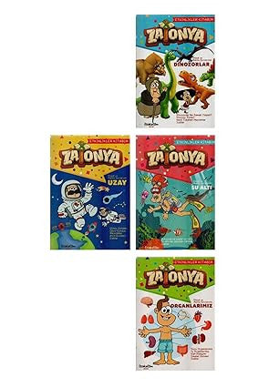 Burhan Yayınları Zatonya Etkinlikler Kitabım 4 Kitap kitap kapağı
