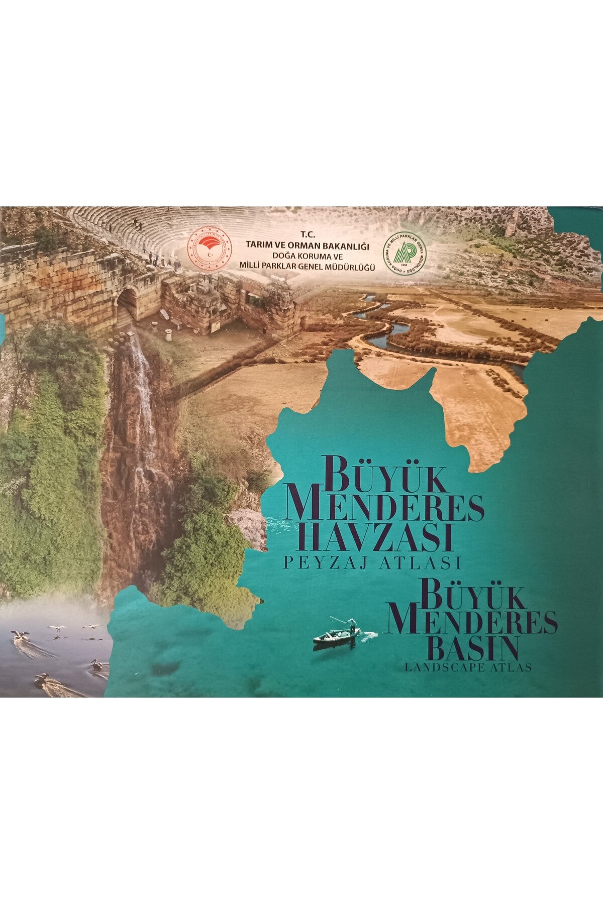 Büyük Menderes Havzası Peyzaj Atlası Büyük Menderes Basın Landscape Atlas kitap kapağı