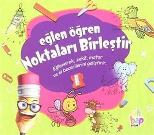 Noktaları Birleştir - Eğlen Öğren | Ahbap Kitap (Ciltsiz)