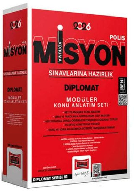 2026 Polis Misyon Sınavlarına Hazırlık Konu Anlatımlı Modüler Set