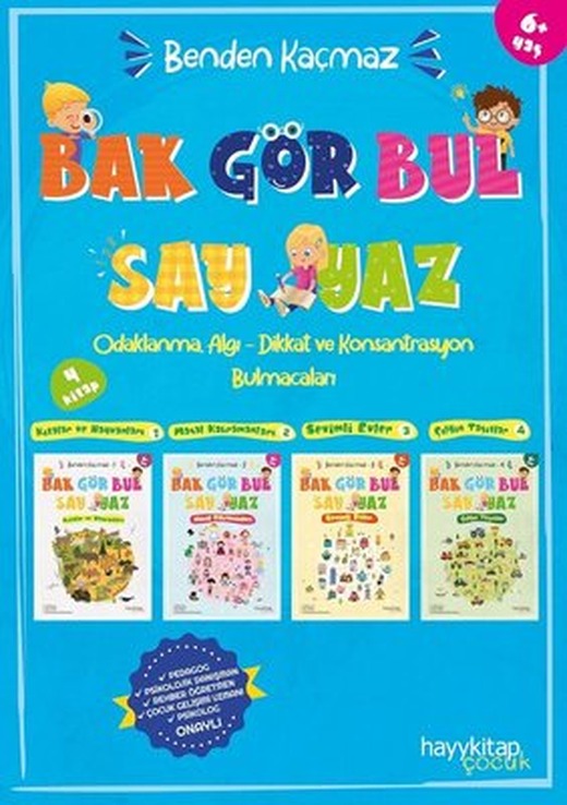Benden Kaçmaz Seti - 4 Kitap Takım | Hayy Kitap