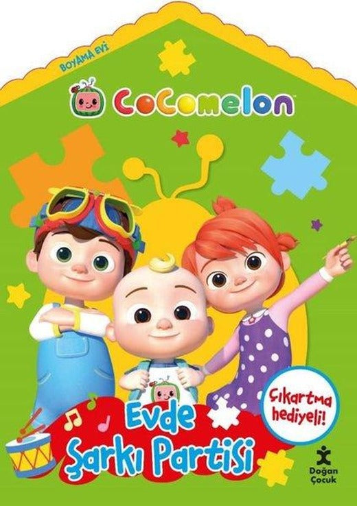 Cocomelon Boyama Evi Evde Şarkı Partisi | Doğan Çocuk (İnce Kapak)