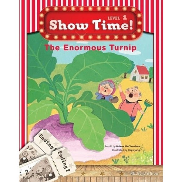 Show Time Level 1-The Enormous Turnip-Workbook | Build & Grow