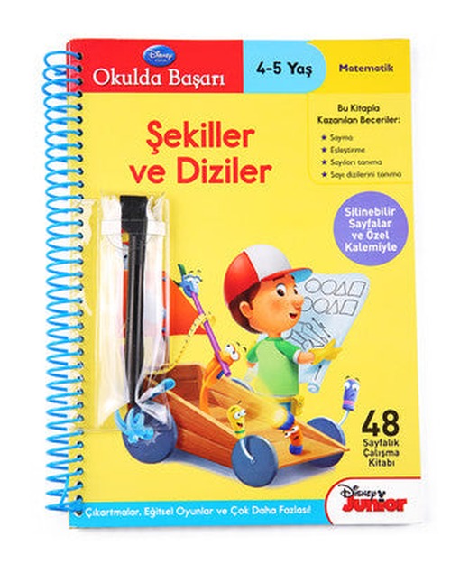 Okulda Başarı Şekiller ve Diziler 4-5 Yaş | Doğan ve Egmont Yayıncılık