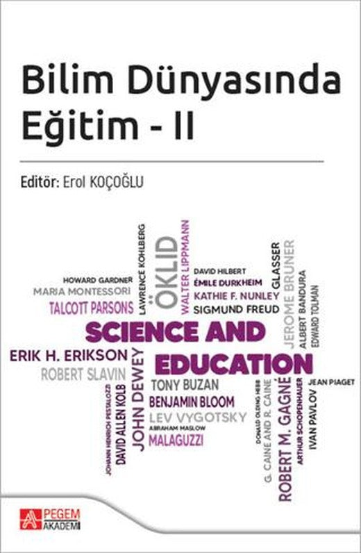 Bilim Dünyasında Eğitim - II | Pegem Akademi Yayıncılık (Ciltsiz)